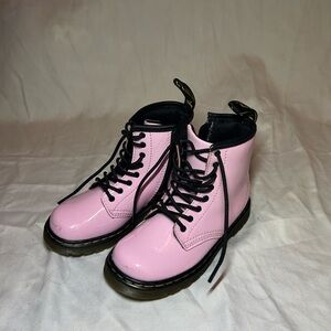 Pink Doc Martens Girl